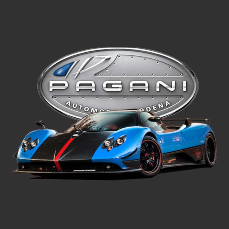 Pagani Zonda Supercar Products Vintage Hoodie by RickyRamshur | Artistshot