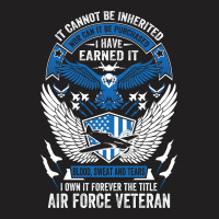 Air Force Veteran T-shirt | Artistshot