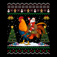 Rooster Ugly Xmas Gift Santa Riding Rooster Christmas Sweatshirt Youth Hoodie | Artistshot