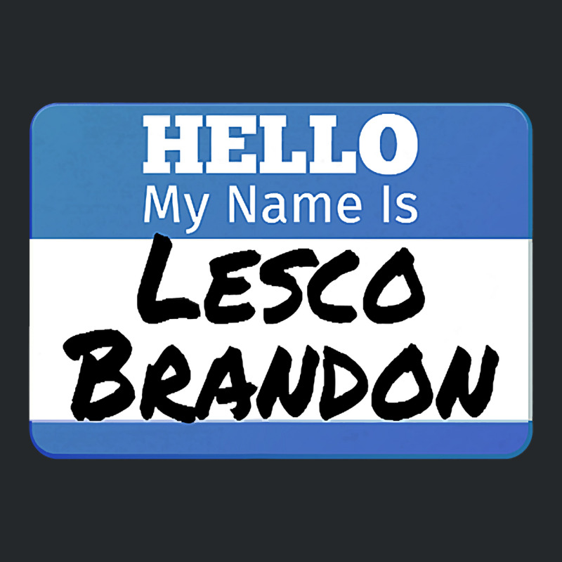 Hello My Name Is Lesco Brandon Funny Let S Go Brandon T Shirt Crewneck Sweatshirt | Artistshot