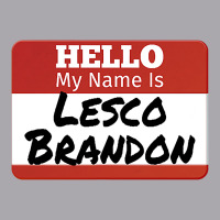 Hello My Name Is Lesco Brandon Funny T Shirt Youth 3/4 Sleeve | Artistshot
