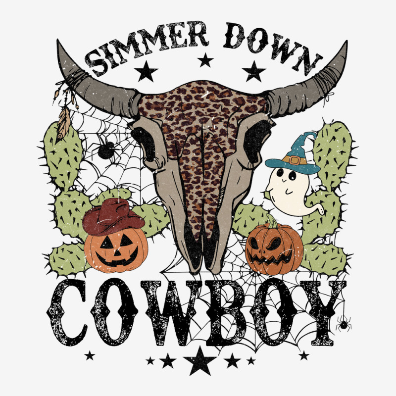 Halloween Howdy Rodeo Simmer Down Cowboy Western Vintage Retro Toddler Hoodie | Artistshot