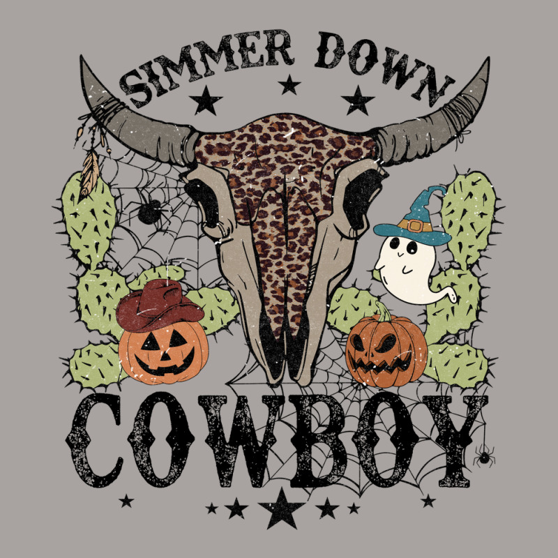 Halloween Howdy Rodeo Simmer Down Cowboy Western Vintage Retro Racerback Tank | Artistshot