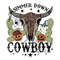 Halloween Howdy Rodeo Simmer Down Cowboy Western Vintage Retro Youth Tee | Artistshot