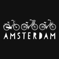 Bike Europe On Bicycle Amsterdam Bike Baby Bibs | Artistshot