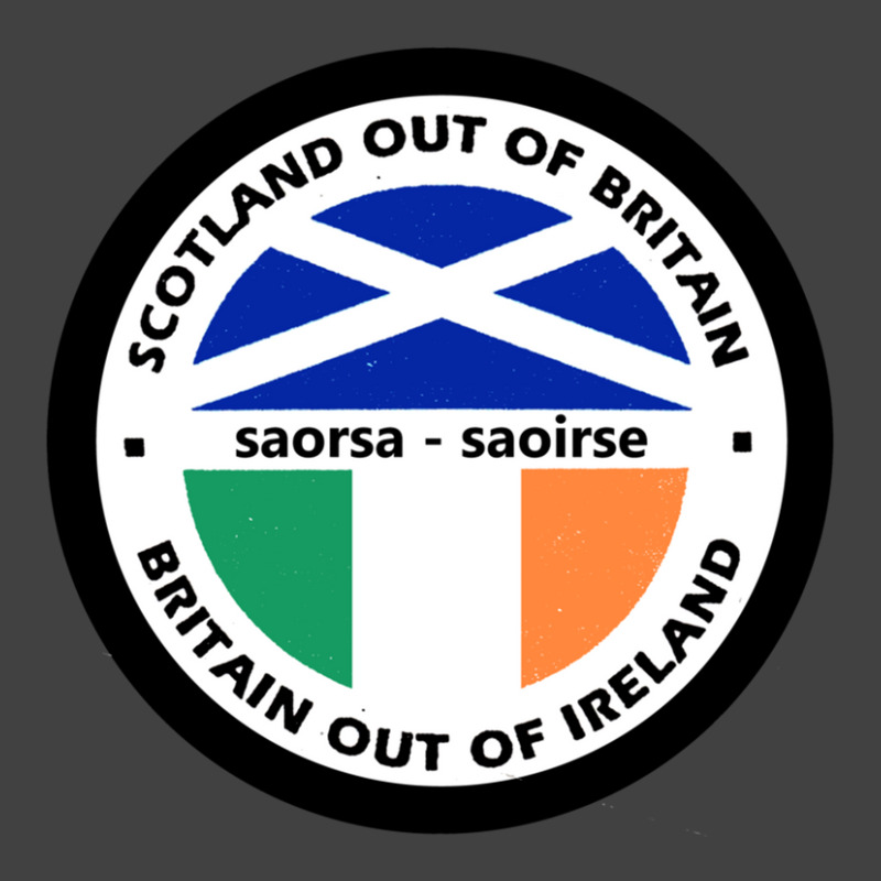 Scotland Out Of Britain - Britain Out Of Ireland - Snp - Sf- Celtic -  Vintage T-shirt | Artistshot