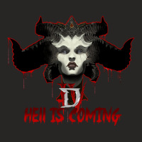 Diablo 4 Hell Is Coming Ladies Fitted T-shirt | Artistshot