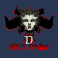 Diablo 4 Hell Is Coming Ladies Denim Jacket | Artistshot