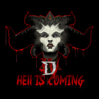 Diablo 4 Hell Is Coming Maternity Scoop Neck T-shirt | Artistshot