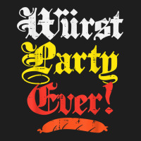 Wurst Party Ever Funny Oktoberfest Sausage Men Women Kids T Shirt Classic T-shirt | Artistshot