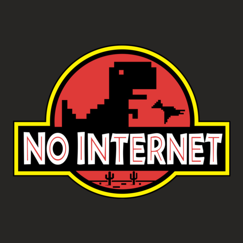 No Internet Park Ladies Fitted T-shirt | Artistshot