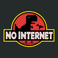 No Internet Park Women's Triblend Scoop T-shirt | Artistshot