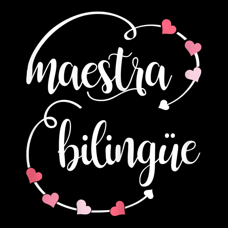 Womens Cute Maestra Bilingue Bilingual Spanish Teacher T Shirt Maternity Scoop Neck T-shirt by cm-arts | Artistshot