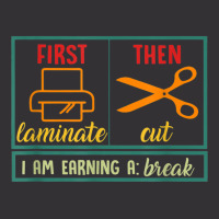 First Laminate Then Cut Funny Aba Sped Teacher Behavior Tech T Shirt Vintage Hoodie And Short Set | Artistshot