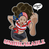 Malaysian Girl Unbreakable Malaysian Heritage Malaysia Flag T Shirt Crop Top | Artistshot