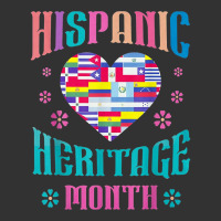 Latin Countries Flag Heart Hispanic Heritage Month Latino T Shirt Baby Bodysuit | Artistshot