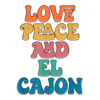 Love Peace And El Cajon California, Groovy El Cajon City T Shirt Maternity Scoop Neck T-shirt | Artistshot