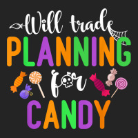 Will Trade Planning For Candy Funny Halloween Teacher T Shirt 3/4 Sleeve Shirt | Artistshot