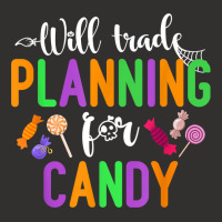 Will Trade Planning For Candy Funny Halloween Teacher T Shirt Champion Hoodie | Artistshot