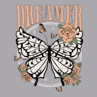 Vintage Retro Dreamer Butterfly 80's 90's Style Lover Youth 3/4 Sleeve | Artistshot