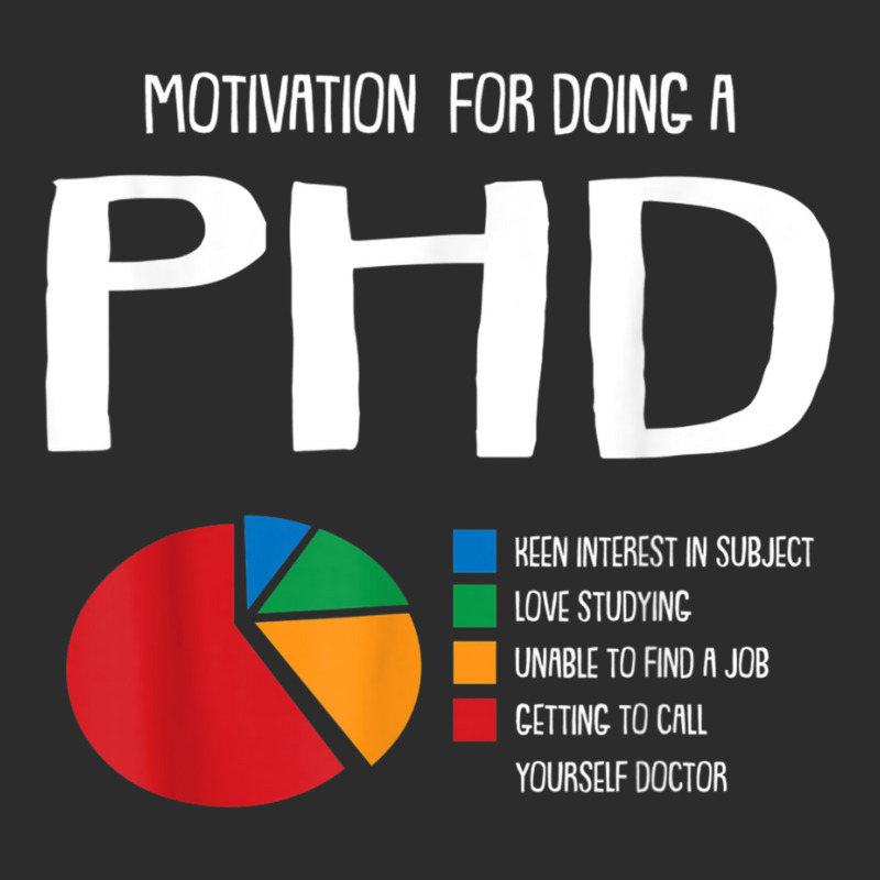 Motivation Phd Funny Ph.d Chart Grad Candidate Student Gift T Shirt Exclusive T-shirt | Artistshot