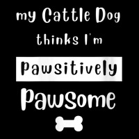 Womens Australian Cattle Dog Pawsome Accessories V Neck T Shirt Youth Jogger | Artistshot