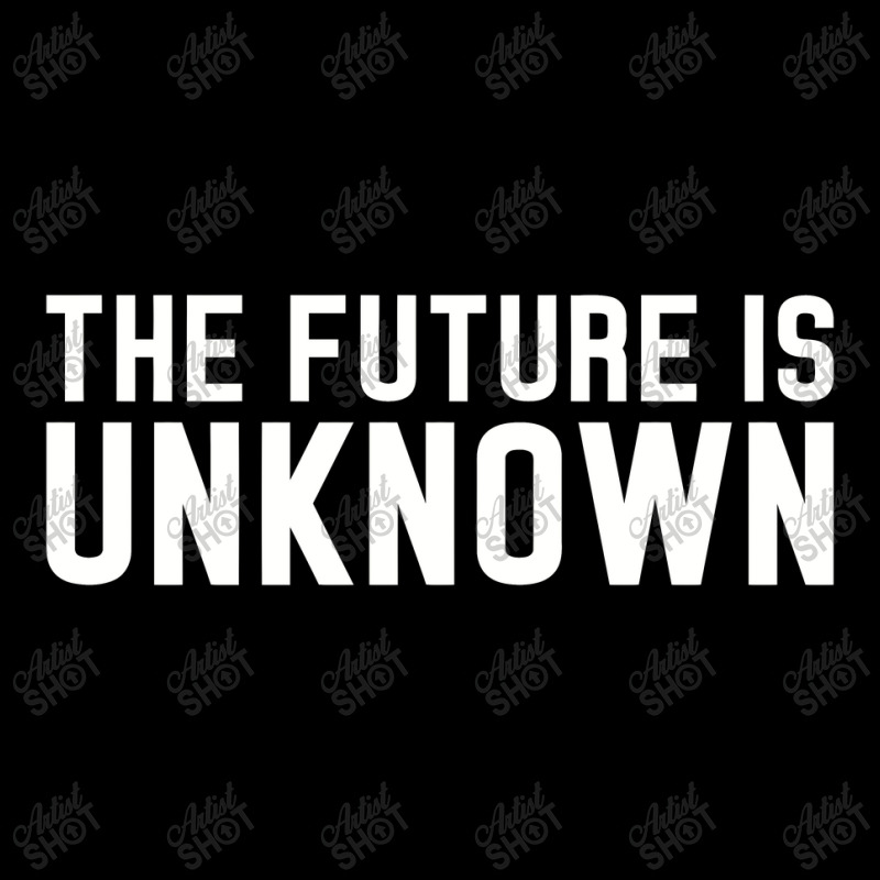 The Future Is Unknown Slogan Women's V-Neck T-Shirt by jambutoples | Artistshot