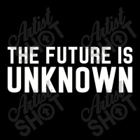 The Future Is Unknown Slogan Cropped Sweater | Artistshot