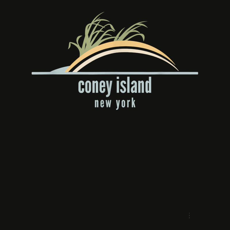 New York Beach Souvenir   Coney Island T Shirt Scorecard Crop Tee by cm-arts | Artistshot