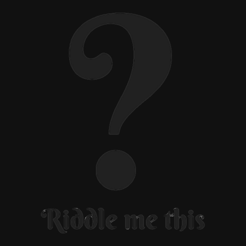 Riddle Me This Metal Print Horizontal | Artistshot