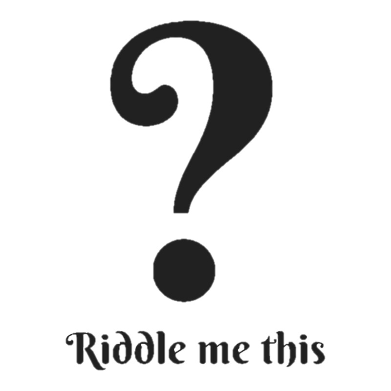 Riddle Me This Sticker | Artistshot