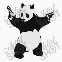 Banksy Pandamonium Armed Panda Artwork, Pandemonium Street Art, Design T-shirt | Artistshot