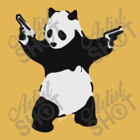 Banksy Pandamonium Armed Panda Artwork, Pandemonium Street Art, Design Vintage Hoodie And Short Set | Artistshot