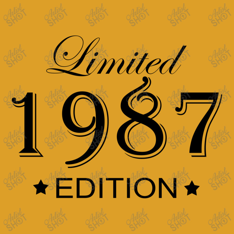 Limited Edition 1987 T-shirt | Artistshot