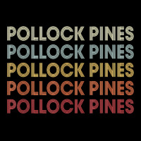 Pollock Pines California Pollock Pines Ca Retro Vintage Text T Shirt Pocket T-shirt | Artistshot