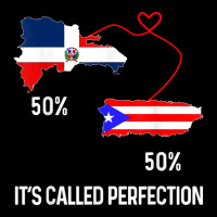 Half Puerto Rican Half Dominican Flag Map Combined Pr Rd T Shirt Adjustable Cap | Artistshot