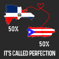 Half Puerto Rican Half Dominican Flag Map Combined Pr Rd T Shirt Printed Hat | Artistshot