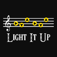 Light It Up .png Crop Top | Artistshot