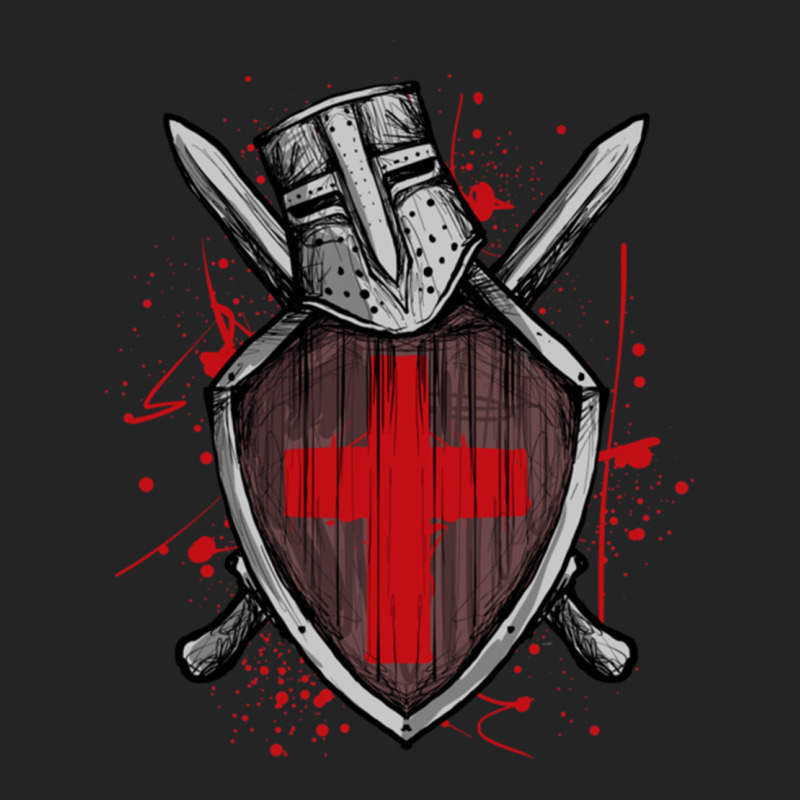 Templar Knight Crusader Crusades 3/4 Sleeve Shirt | Artistshot