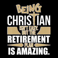 Jesus Cross Christian Christian Retirement Plan Gift Youth Hoodie | Artistshot