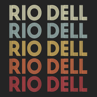 Rio Dell California Rio Dell Ca Retro Vintage Text T Shirt 3/4 Sleeve Shirt | Artistshot