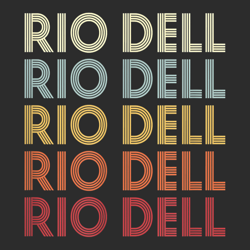 Rio Dell California Rio Dell Ca Retro Vintage Text T Shirt Exclusive T-shirt | Artistshot