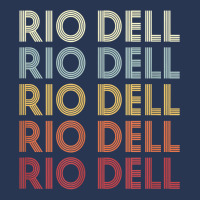 Rio Dell California Rio Dell Ca Retro Vintage Text T Shirt Men Denim Jacket | Artistshot