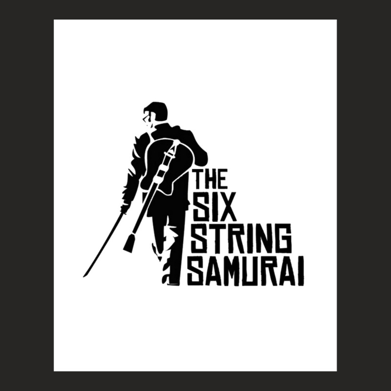 The Six String Samurai Ladies Fitted T-Shirt by MandyMOerke | Artistshot