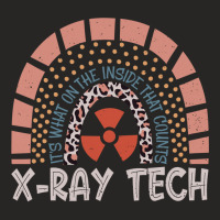 Vintage Rainbow Xray Tech Radiology Xray Technologist Long Sleeve T Sh Ladies Fitted T-shirt | Artistshot