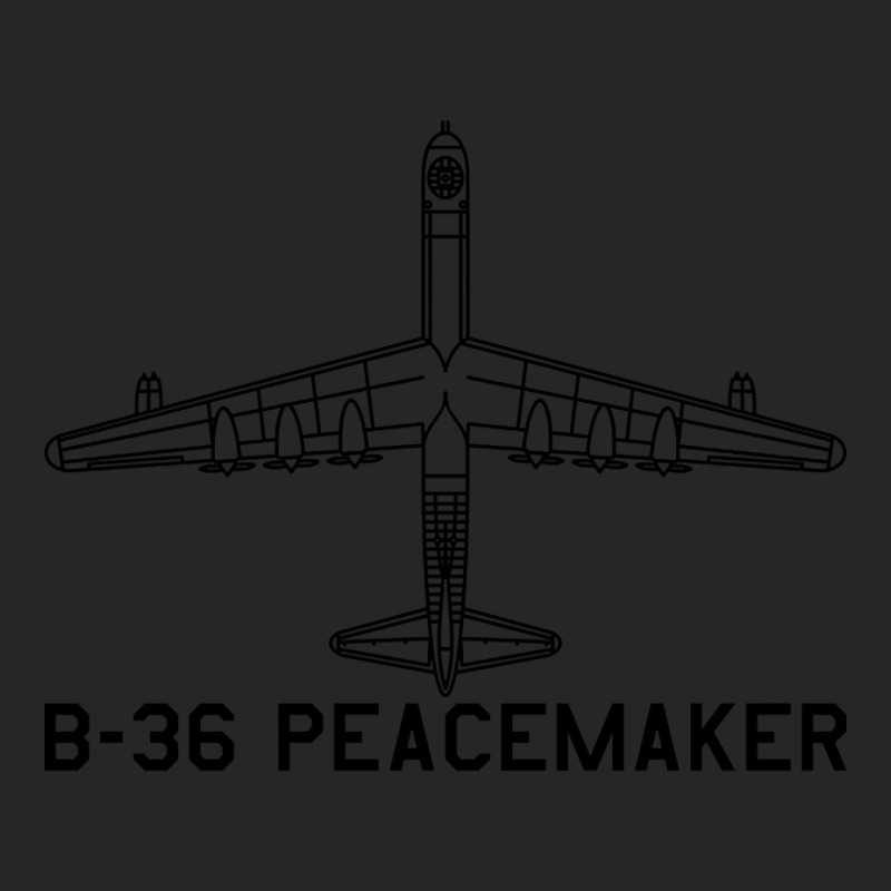 Convair B-36 Peacemaker Strategic Bomber Aircraft Blueprints Plane Art Ladies Fitted T-shirt | Artistshot