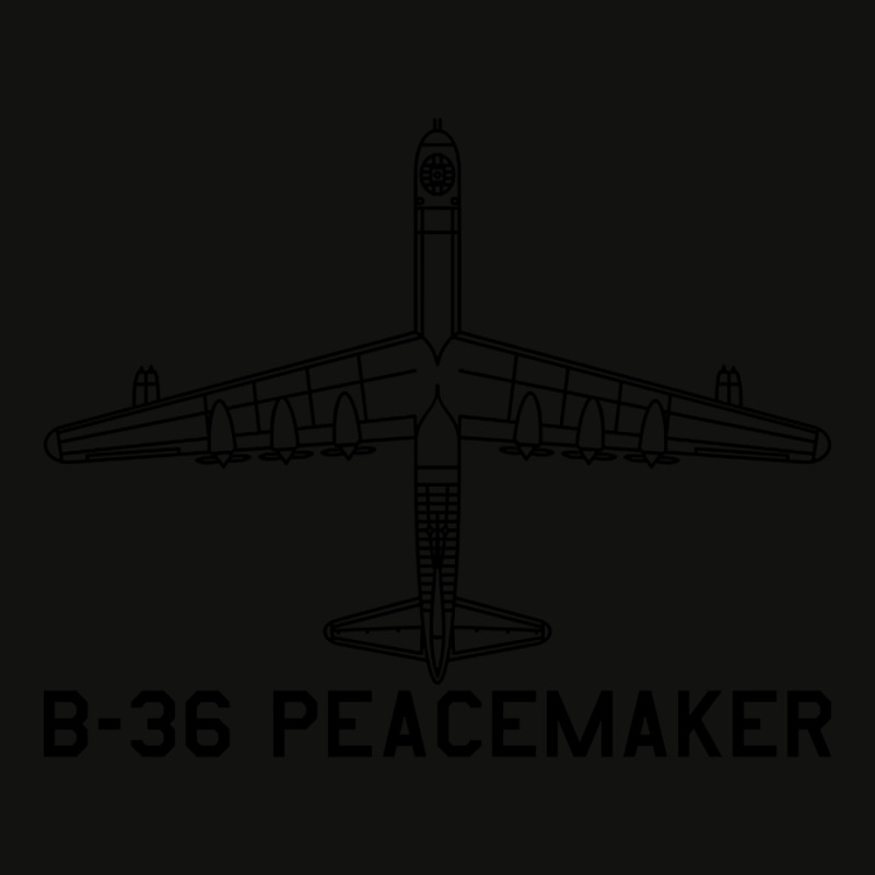 Convair B-36 Peacemaker Strategic Bomber Aircraft Blueprints Plane Art Scorecard Crop Tee | Artistshot