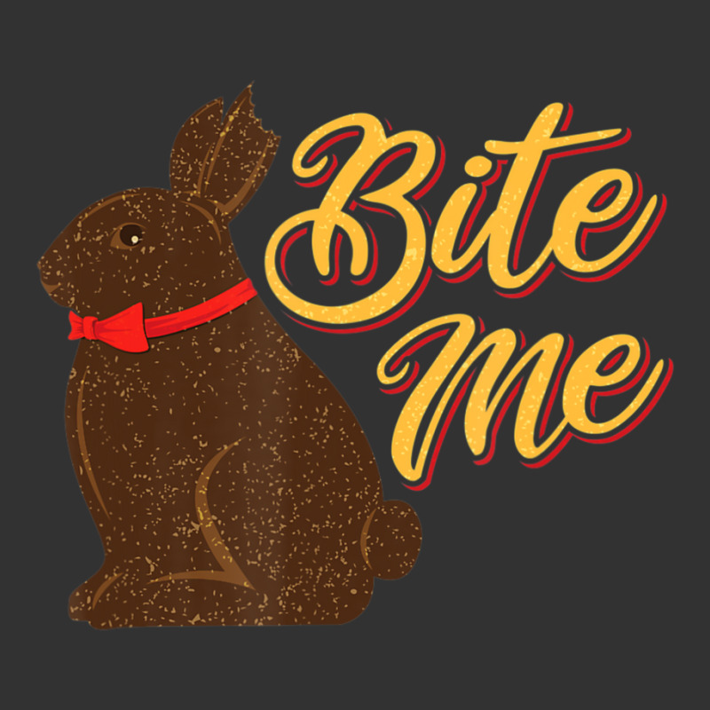 Bite Me Chocolate Bunny Missing Part Ear Baby Bodysuit by Coble Spellman | Artistshot