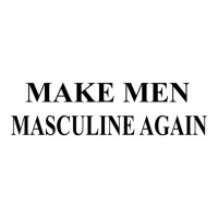 Make Men Masculine Again Movement V-neck Tee | Artistshot