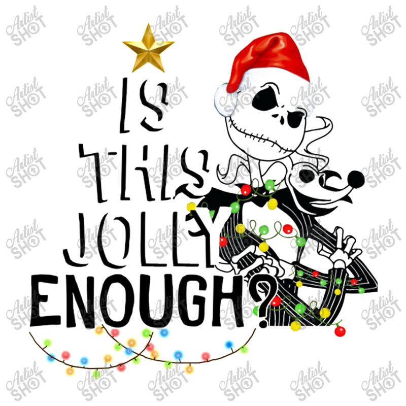 Jack Is This Jolly Enough Merry Christmas Unisex Hoodie | Artistshot